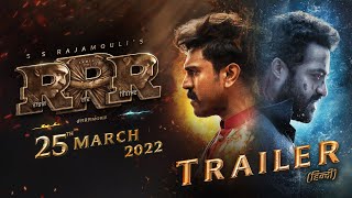 RRR Official Trailer (Hindi) India’s Biggest Action Drama | NTR,RamCharan,AjayD,AliaB | SS Rajamouli